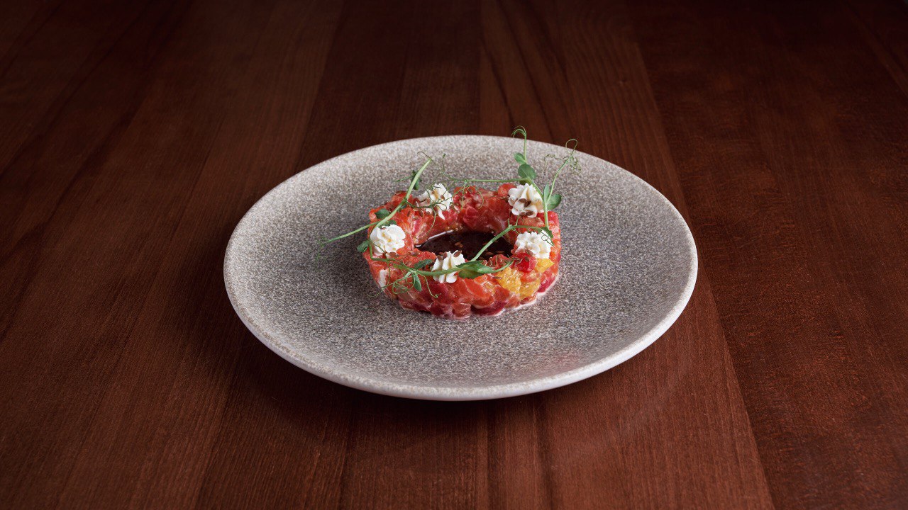 Тартар из лосося